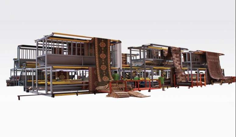 DM-0108 D-TECH HALI OVERLOK MAKİNASI - Diriler Makina